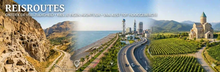 Reisroutes mega menu