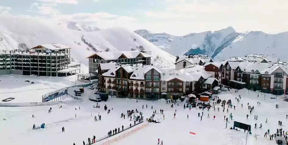 Gudauri – Skiën en Snowboarden