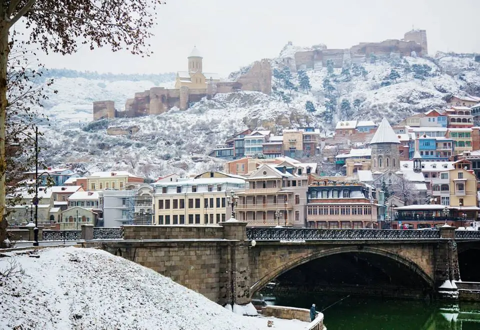 Tbilisi- old-town-in-winter