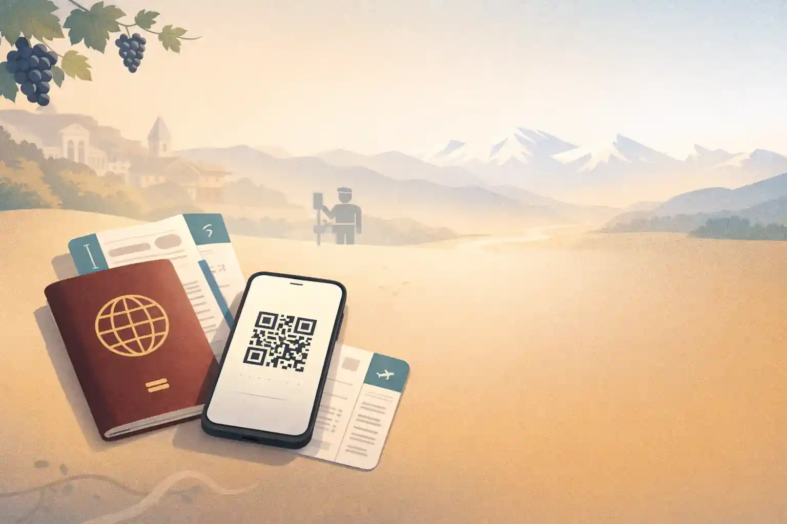 Visum en inreisregels voor Georgië – voorbereiding