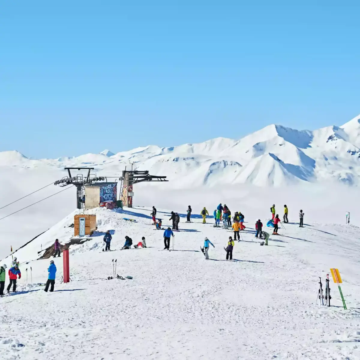Groepsreis wintersport Gudauri: 8 dagen skiën en Kazbegi