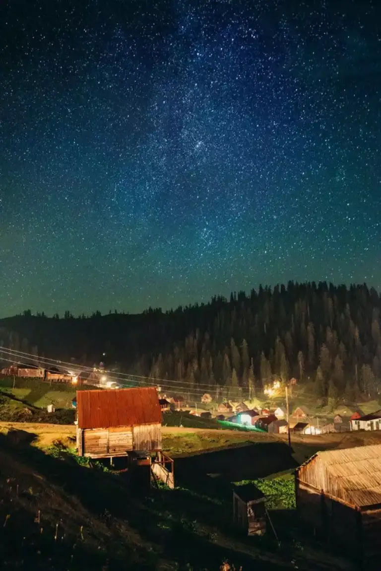 Gomismta bij nacht