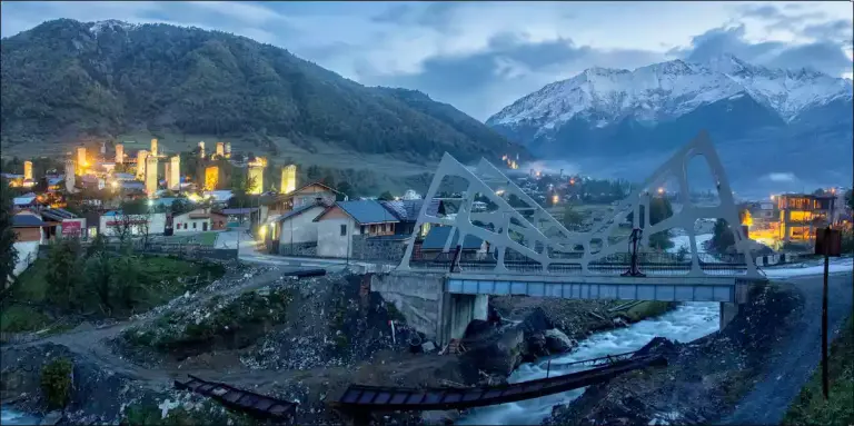Koetaisi – Enguri-dam – Mestia