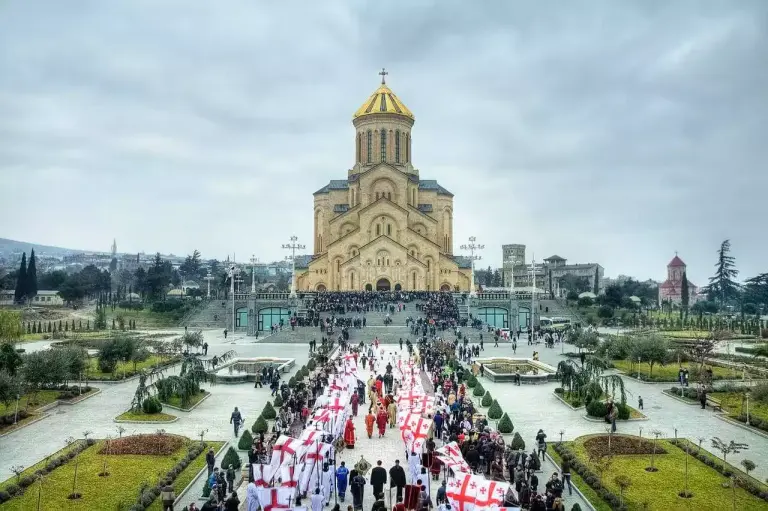 Tbilisi / Metechi, Sioni, Anchiskhati en Sameba