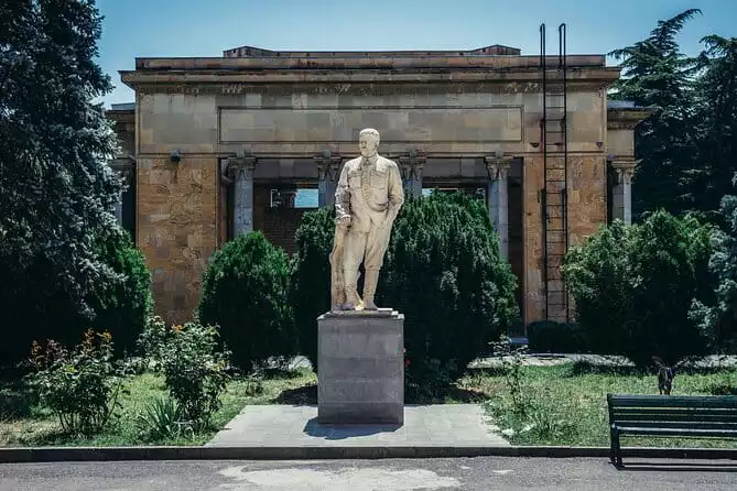 Het Stalinmuseum in Gori, Georgië