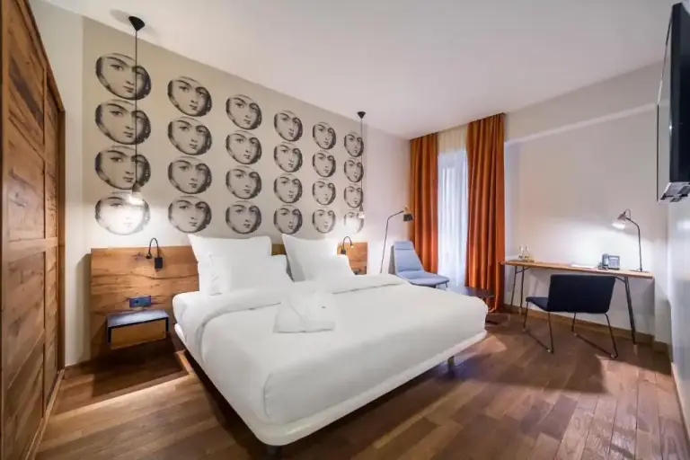 Kamer in Shota Rustaveli Boutique Hotel in Tbilisi, Georgië